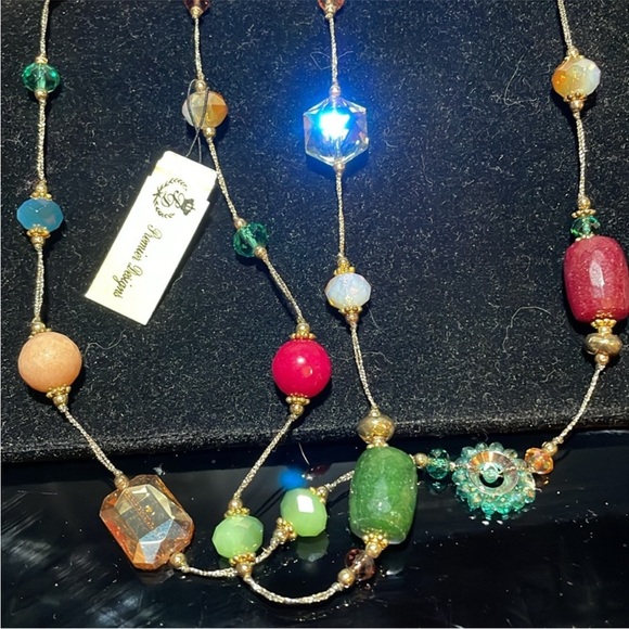Premier Designs “paradise” Colorful Beaded Necklace-copy - Picture 2 of 4